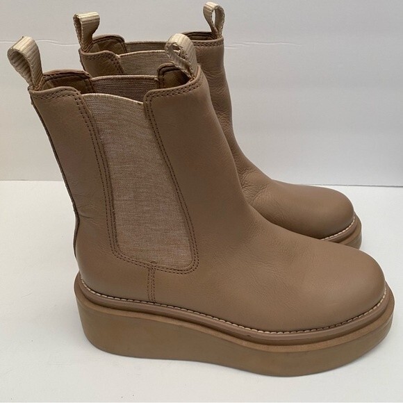 SAM EDELMAN Kolton Cedarwood Leather Chelsea Boot Size 6 - Picture 7 of 14